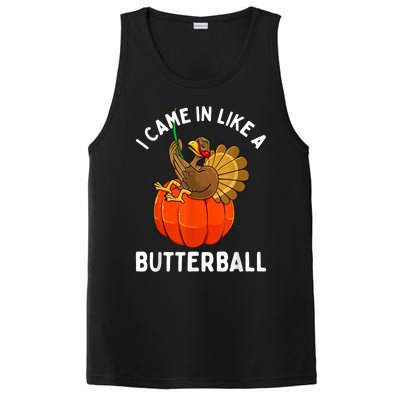 Came In Like A Butterball Funny Thanksgiving PosiCharge Competitor Tank