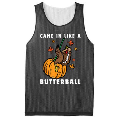 Came In Like A Butterball Mesh Reversible Basketball Jersey Tank