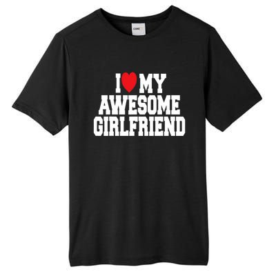 Cute I Love My Awesome Friend Couples Valentines Day Great Gift Tall Fusion ChromaSoft Performance T-Shirt