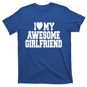 Cute I Love My Awesome Friend Couples Valentines Day Gift T-Shirt