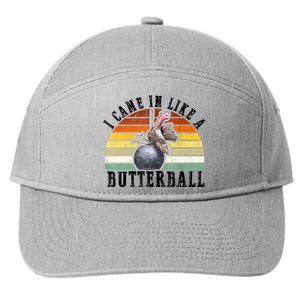 Came In Like A Butterball Funny Thanksgiving 7-Panel Snapback Hat