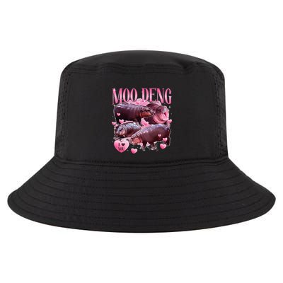 Cute I Love Moo Deng Baby Hippo Moo Deng I Heart Moo Deng Cool Comfort Performance Bucket Hat