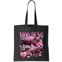 Cute I Love Moo Deng Baby Hippo Moo Deng I Heart Moo Deng Bag