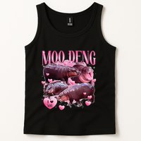 Cute I Love Moo Deng Baby Hippo Moo Deng I Heart Moo Deng Tank Top