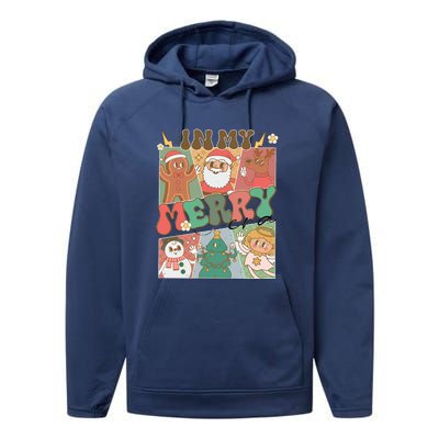 Christmas In My Merry Era Performance Fleece Hoodie