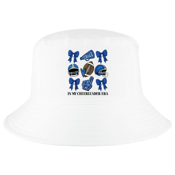 Cheer In My Cheerleader Era Cheer Coquette Football Cool Comfort Performance Bucket Hat