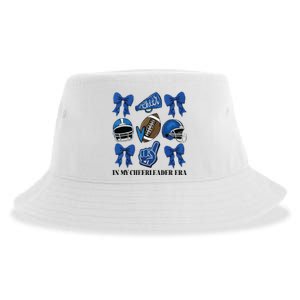 Cheer In My Cheerleader Era Cheer Coquette Football Sustainable Bucket Hat