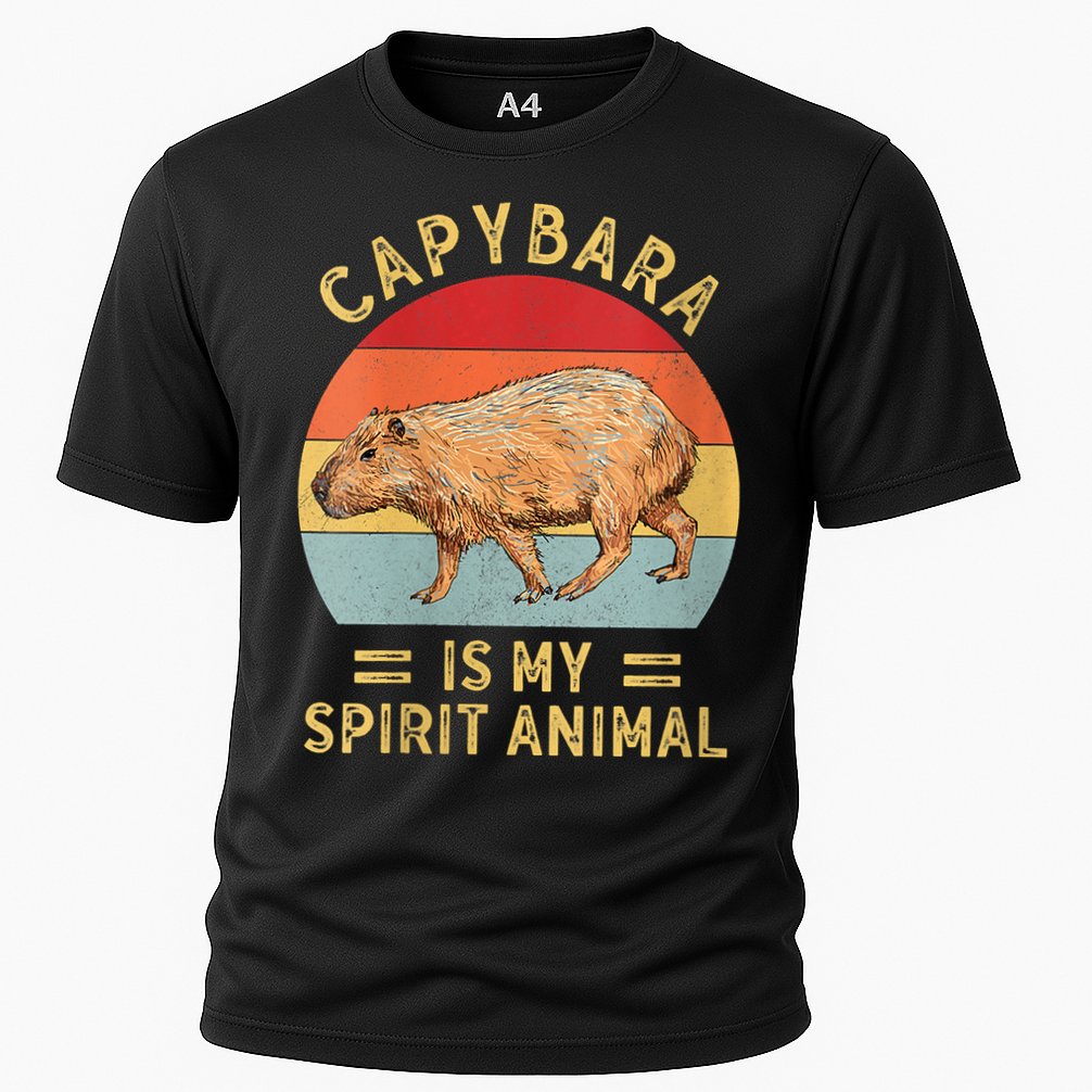 Capybara Is My Spirit Animal Cooling Performance Crew T-Shirt
