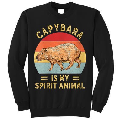 Capybara Is My Spirit Animal Sweatshirt