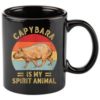 Capybara Is My Spirit Animal 11oz C Handle Ceramic Mug