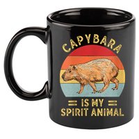 Capybara Is My Spirit Animal 11oz C Handle Ceramic Mug