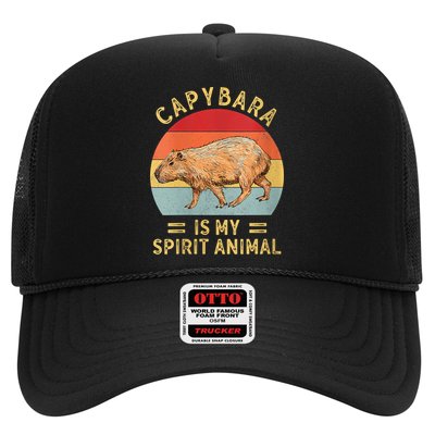 Capybara Is My Spirit Animal Trucker Hat