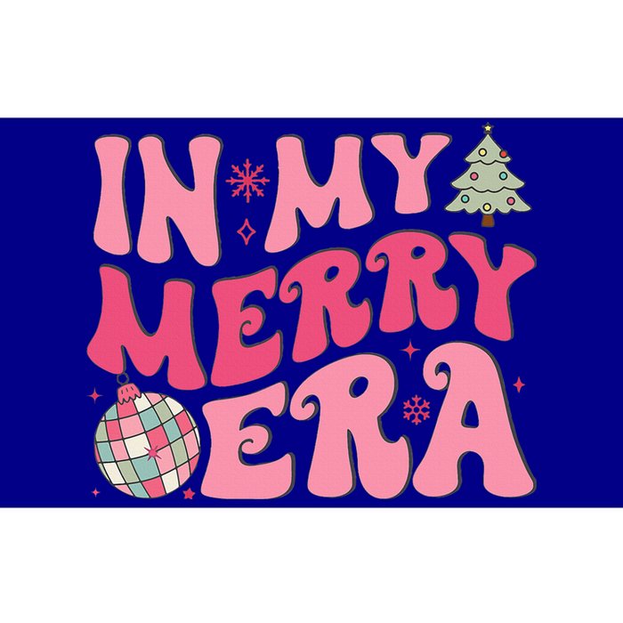 Christmas In My Merry Era Xmas Holiday Christmas  Bumper Sticker