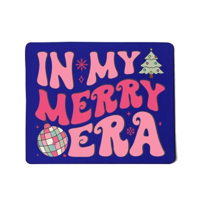 Christmas In My Merry Era Xmas Holiday Christmas  Mousepad