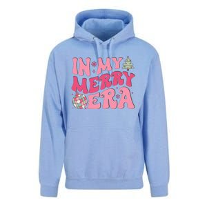 Christmas In My Merry Era Xmas Holiday Christmas  Unisex Surf Hoodie