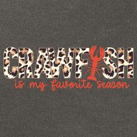 Crawfish Is My Favorite Season Cajun Leopard Lobster Gift Cotton Canvas Backpack