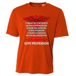 Cna Is My Profession Certified Nursing Assistant Nursing Gift Cooling Performance Crew T-Shirt