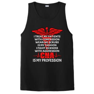 Cna Is My Profession Certified Nursing Assistant Nursing Gift PosiCharge Competitor Tank