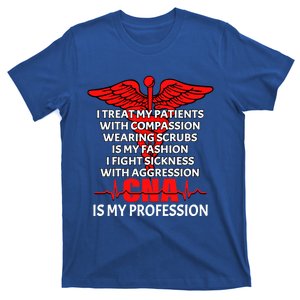 Cna Is My Profession Certified Nursing Assistant Nursing Gift T-Shirt