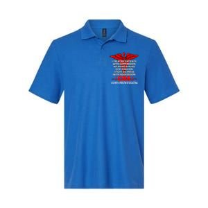 Cna Is My Profession Certified Nursing Assistant Nursing Gift Softstyle Adult Sport Polo