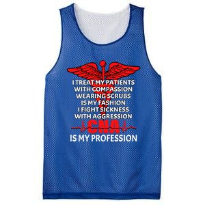 Cna Is My Profession Certified Nursing Assistant Nursing Gift Mesh Reversible Basketball Jersey Tank