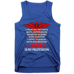 Cna Is My Profession Certified Nursing Assistant Nursing Gift Tank Top