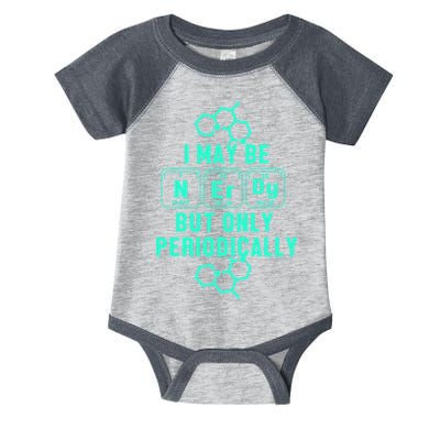 Chemistry I May Be Nerd But Only Periodically Geek Infant Baby Jersey Bodysuit