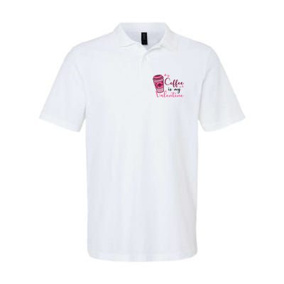 Coffee Is My Valentine Cute Coffee Lover Polo
