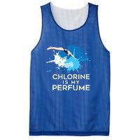 Chlorine Is My Perfume Swimming Great Gift Mesh Reversible Basketball Jersey Tank