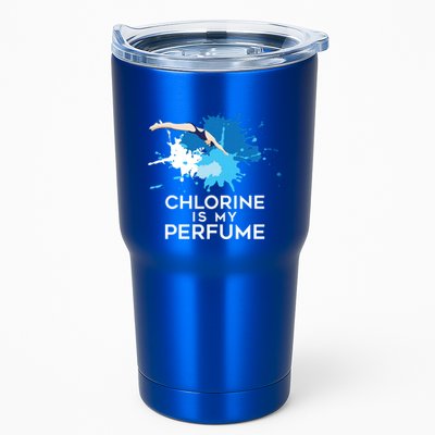 Chlorine Is My Perfume Swimming Great Gift Tumbler