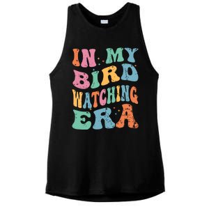 Cute In My Bird Watching Era Funny Birds Lovers Ladies PosiCharge Tri-Blend Wicking Tank