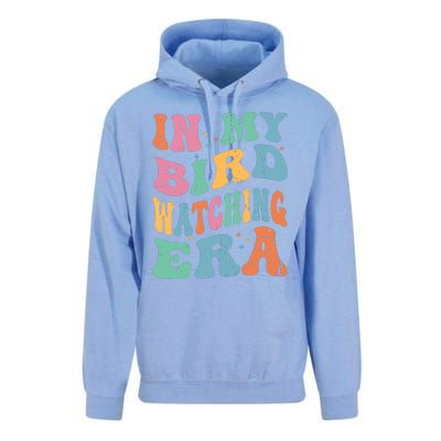 Cute In My Bird Watching Era Funny Birds Lovers Unisex Surf Hoodie