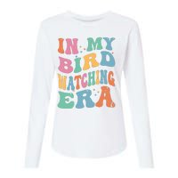 Cute In My Bird Watching Era Funny Birds Lovers Womens Cotton Relaxed Long Sleeve T-Shirt