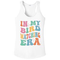 Cute In My Bird Watching Era Funny Birds Lovers Ladies PosiCharge Competitor Racerback Tank