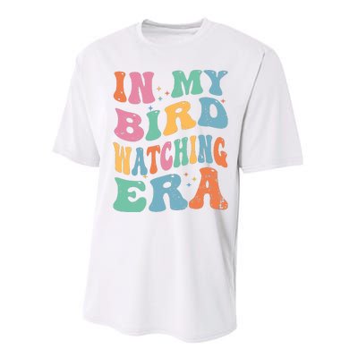 Cute In My Bird Watching Era Funny Birds Lovers Performance Sprint T-Shirt