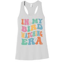 Cute In My Bird Watching Era Funny Birds Lovers Women's Racerback Tank