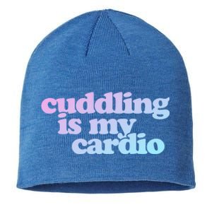 Cuddling Is My Cardio Valentine's Day Cuddling Gift Sustainable Beanie