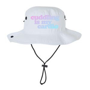 Cuddling Is My Cardio Valentine's Day Cuddling Gift Legacy Cool Fit Booney Bucket Hat