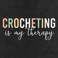 Crocheting Is My Therapy 11oz C Handle Ceramic Mug