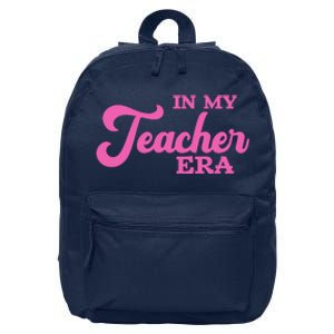 Cute In My Teacher Era School 16 in Basic Backpack