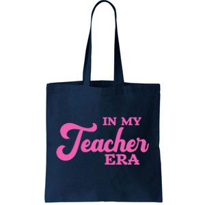 Cute In My Teacher Era School Tote Bag