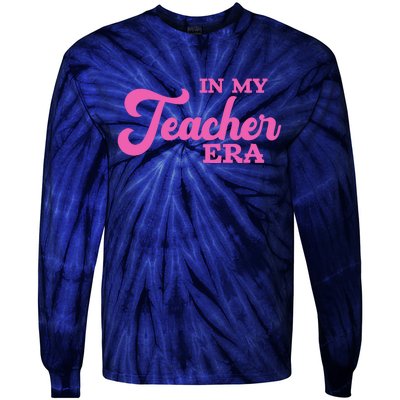 Cute In My Teacher Era School Tie-Dye Long Sleeve Shirt