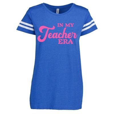 Cute In My Teacher Era School Enza Ladies Jersey Football T-Shirt