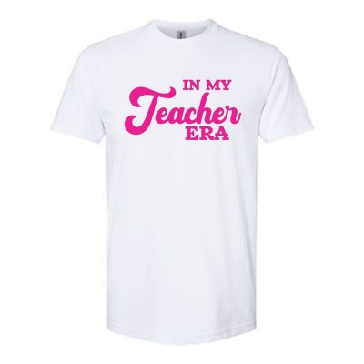 Cute In My Teacher Era School Softstyle CVC T-Shirt