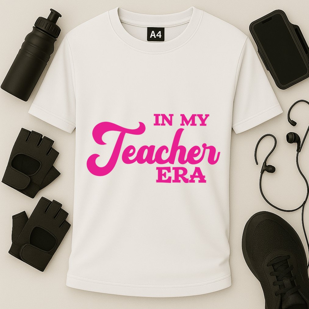 Cute In My Teacher Era School Cooling Performance Crew T-Shirt