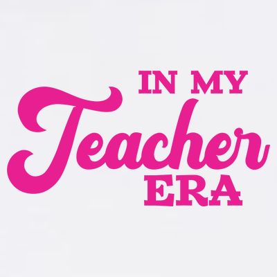 Cute In My Teacher Era School T-Shirt