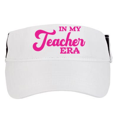 Cute In My Teacher Era School Adult Drive Performance Visor