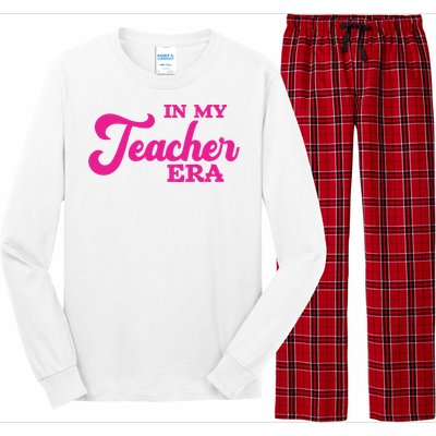 Cute In My Teacher Era School Long Sleeve Pajama Set