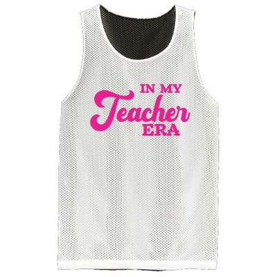 Cute In My Teacher Era School Mesh Reversible Basketball Jersey Tank