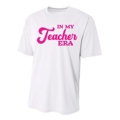 Cute In My Teacher Era School Performance Sprint T-Shirt